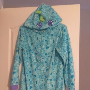Cat and Jack union jack/ onesie. Girls size XL (14/16). Dinosaur